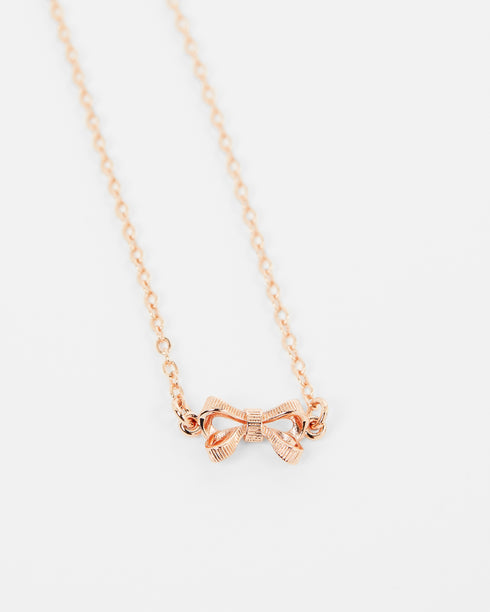 <P>Crystal Petite Bow Pendant</P>